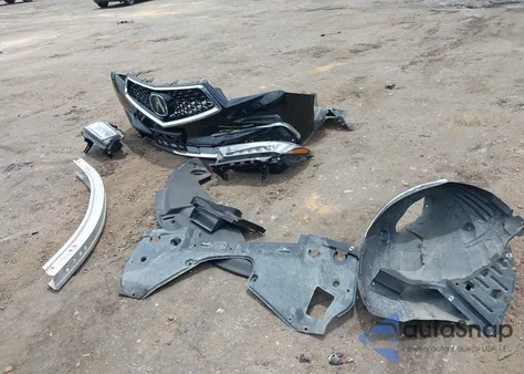 2017 Acura Mdx Sport Hybrid Advance Package из США, поврежденный, VIN 5FRYD7H78HB002012